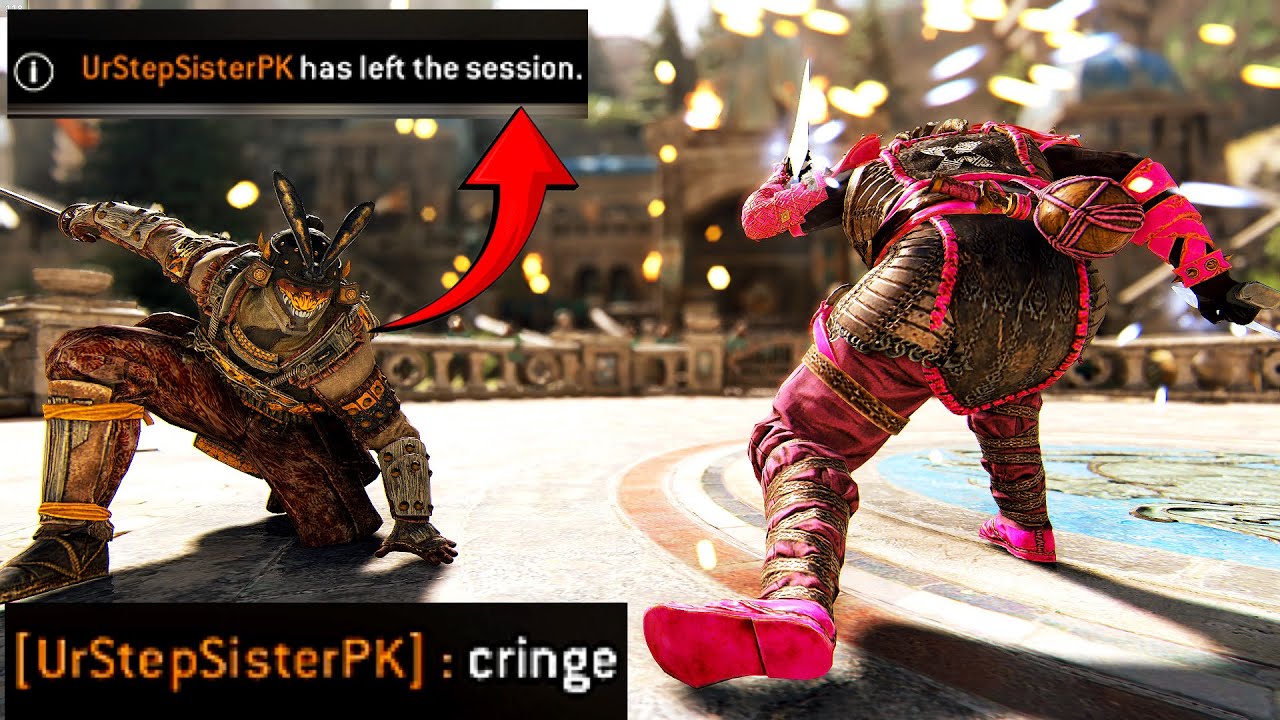 [FOR HONOR] I'm so sorry, but I had to! Toxic players everywhere! I love this game so much! LOL