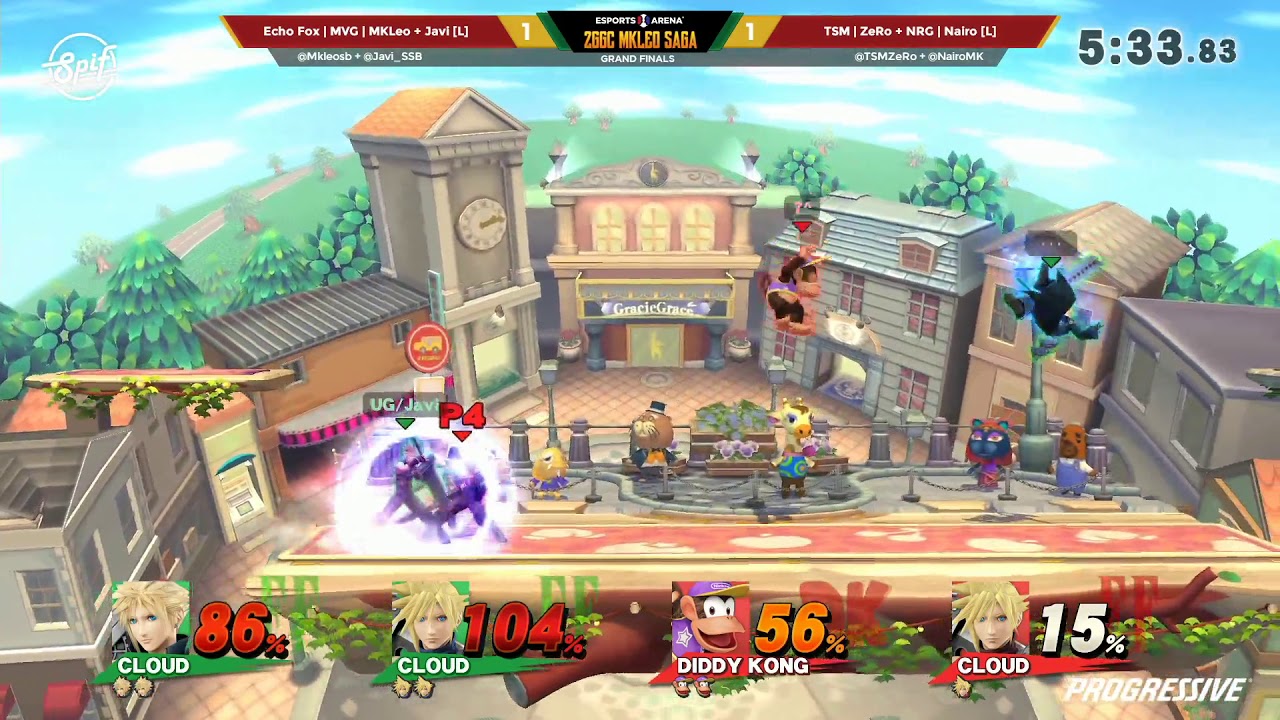 2GGC: MkLeo Saga - Echo Fox | MVG | MkLeo + Javi Vs. TSM | ZeRo + NRG | Nairo - Grand Finals Set 2