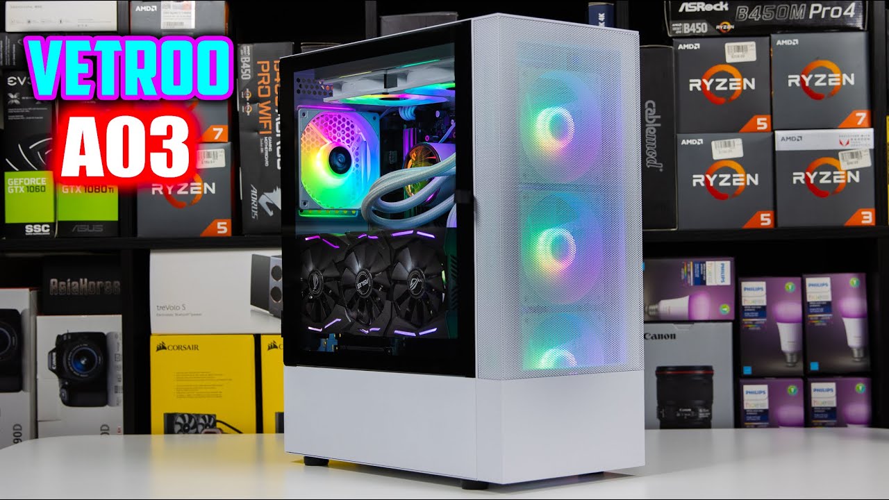 Vetroo A803 Airflow Case Review | Temps & Airflow Test + Giveaway