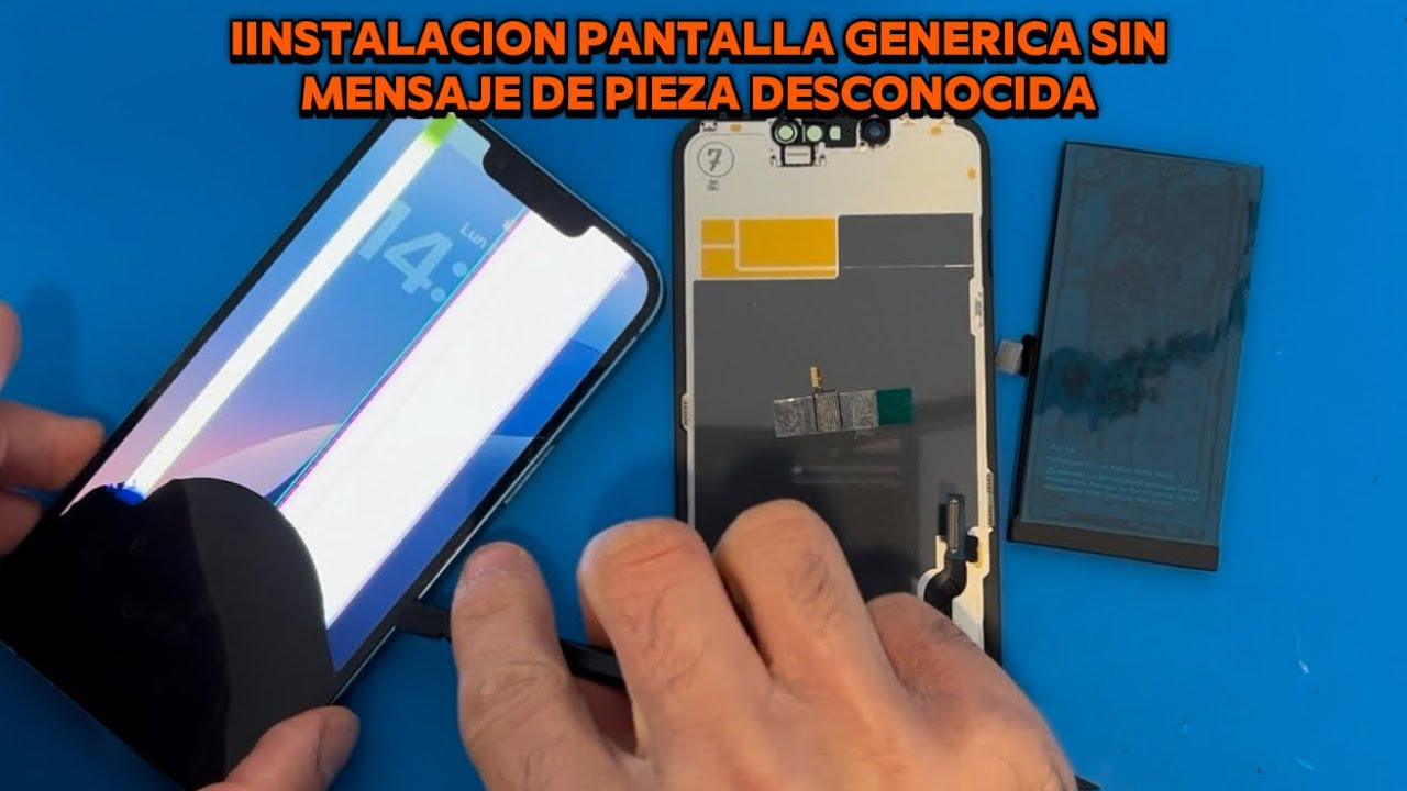 iPhone 13 CAMBIO PANTALLA GENÉRICA SIN AVISO!