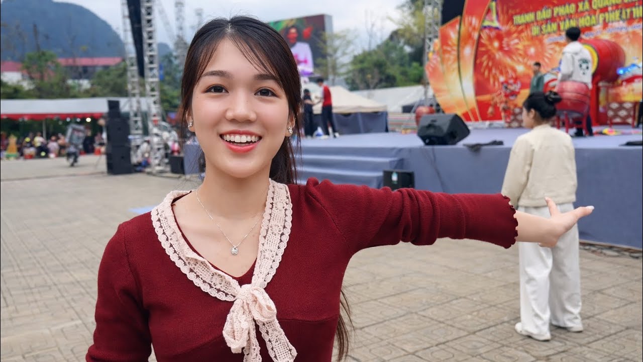 Cận cảnh công tác chuẩn bị lễ hội tranh đầu pháo Quảng Uyên (Cao Bằng)