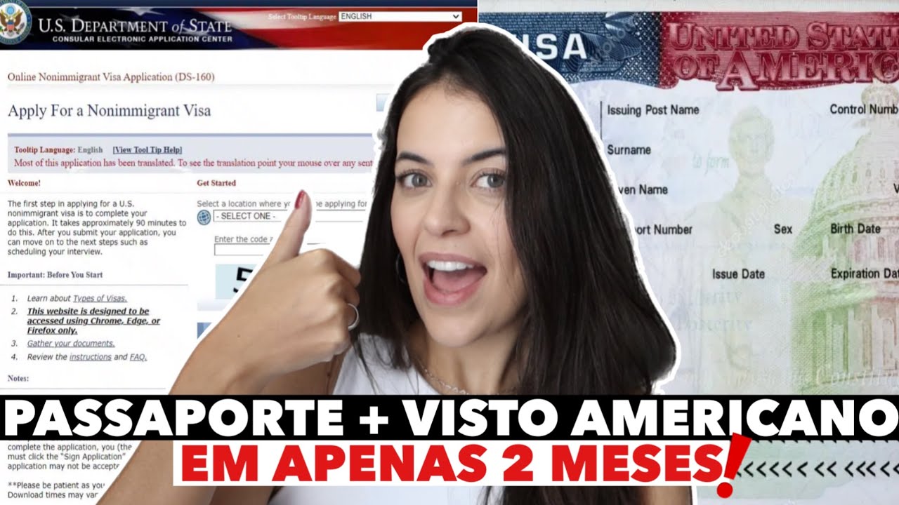 PROCESSO VISTO AMERICANO EM 2 MESES | Como antecipar entrevista? Perguntas feitas?Documentação?