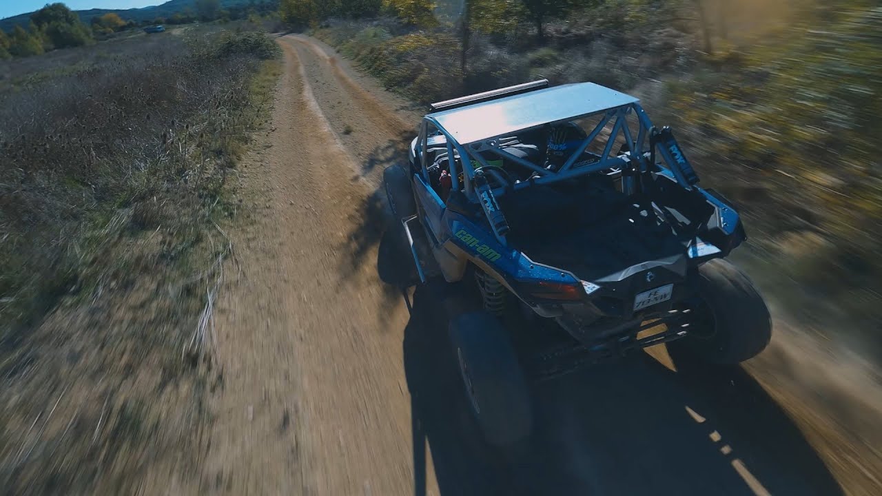 ONE TAKE ! CAN AM MAVERICK X3 - GOPRO HERO 9 WITH FPV DRONE