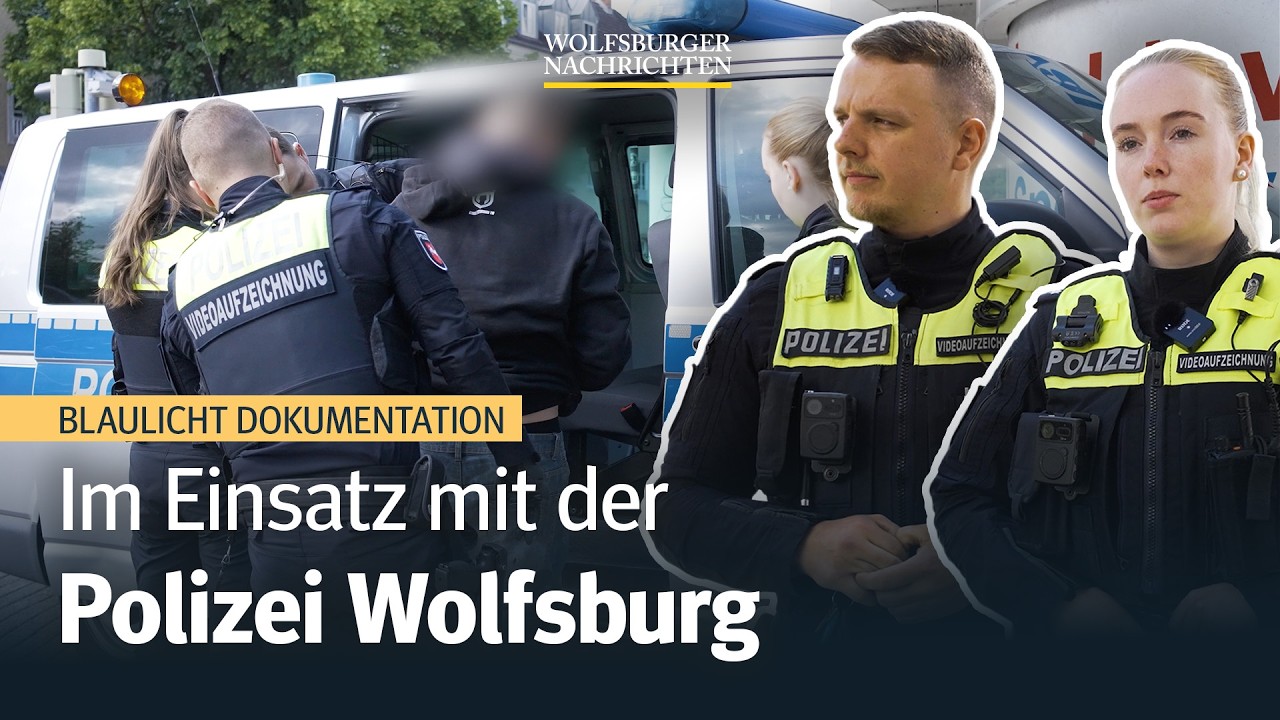Blaulicht-Reportage: Auf Streife mit der Wolfsburger Polizei