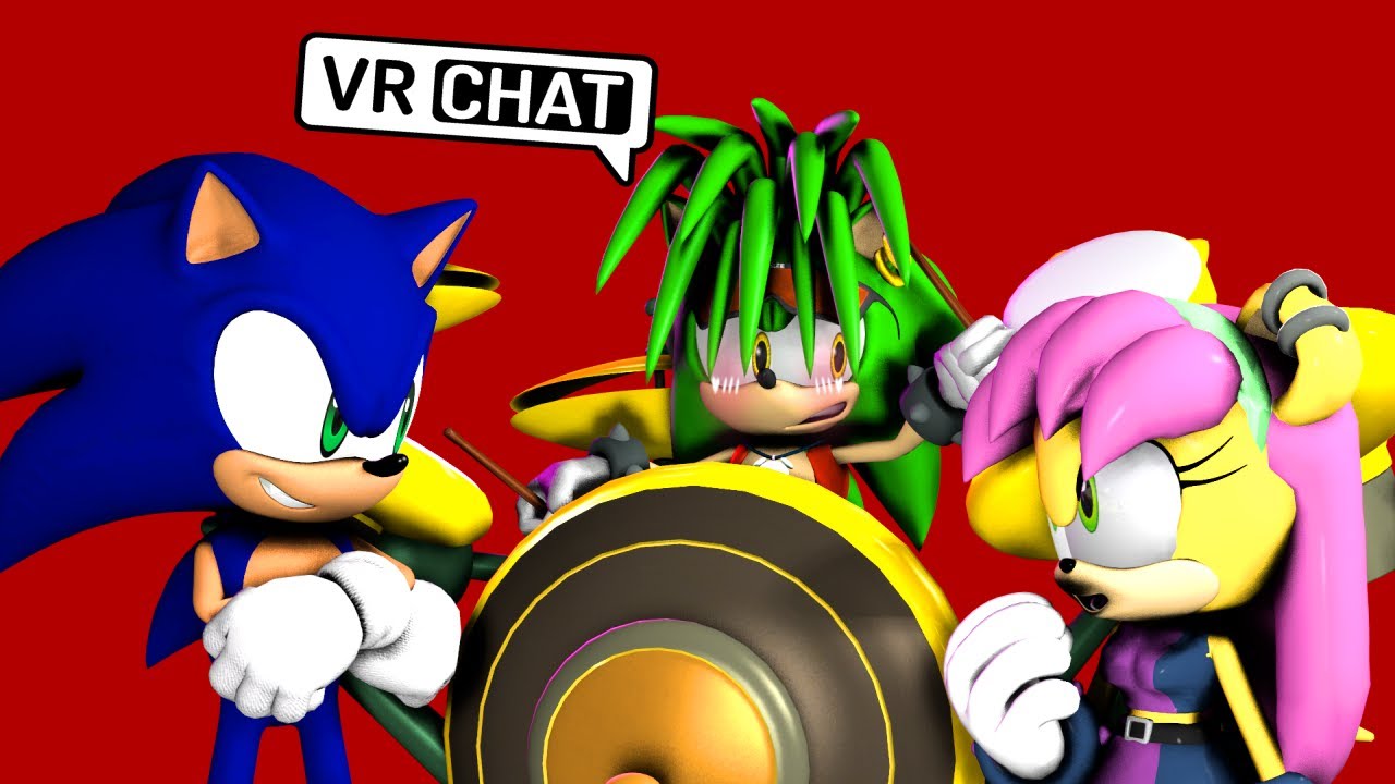 SONIC HELPS MANIC ASK OUT HIS CRUSH IN VR CHAT