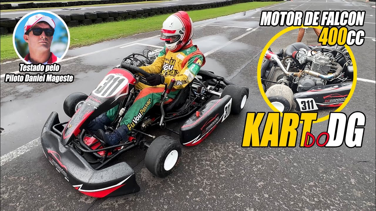 KART COM MOTOR DE FALCON 400cc