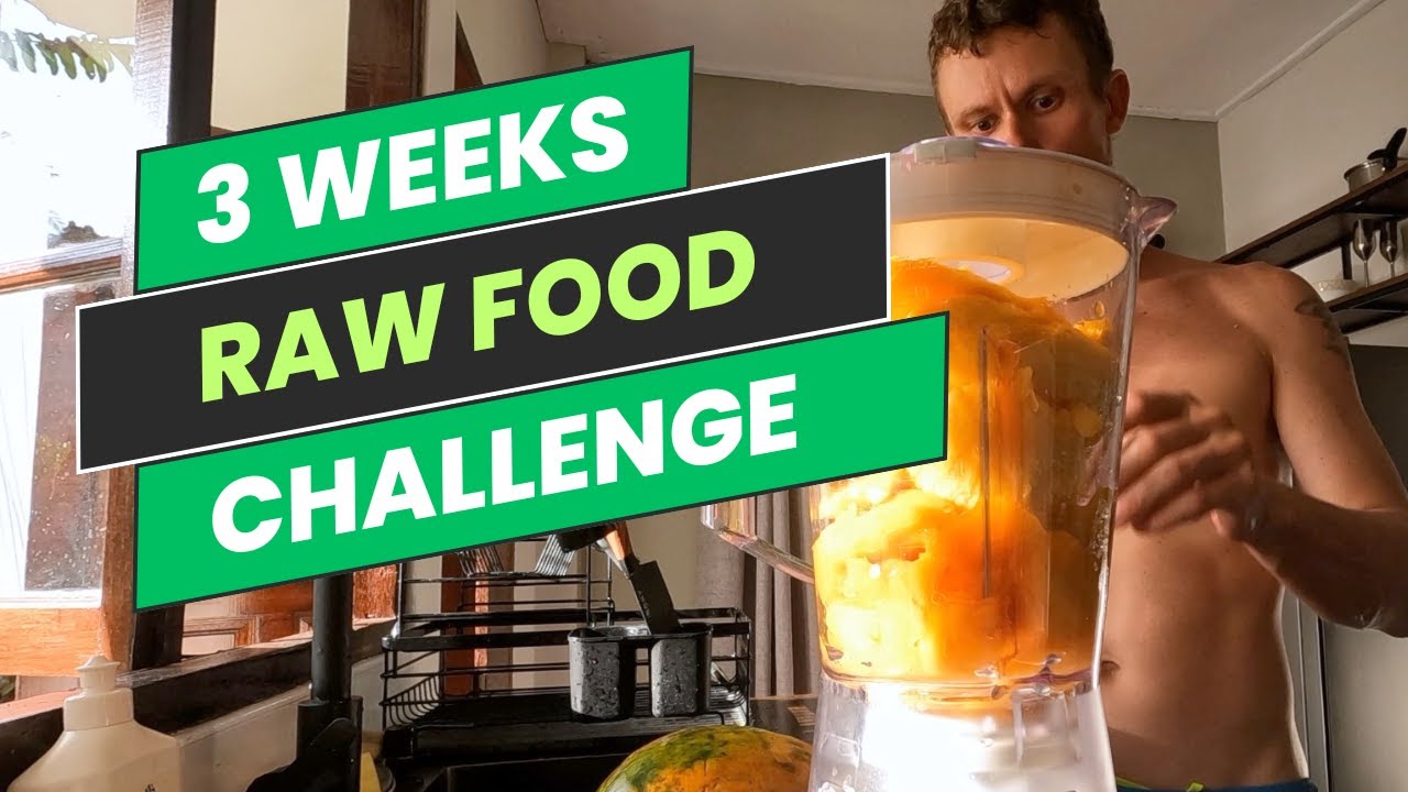 Can You Survive 3 Weeks on Only Raw Fruits and Veg in Thailand? 🌿 The Body and Energy Challenge!