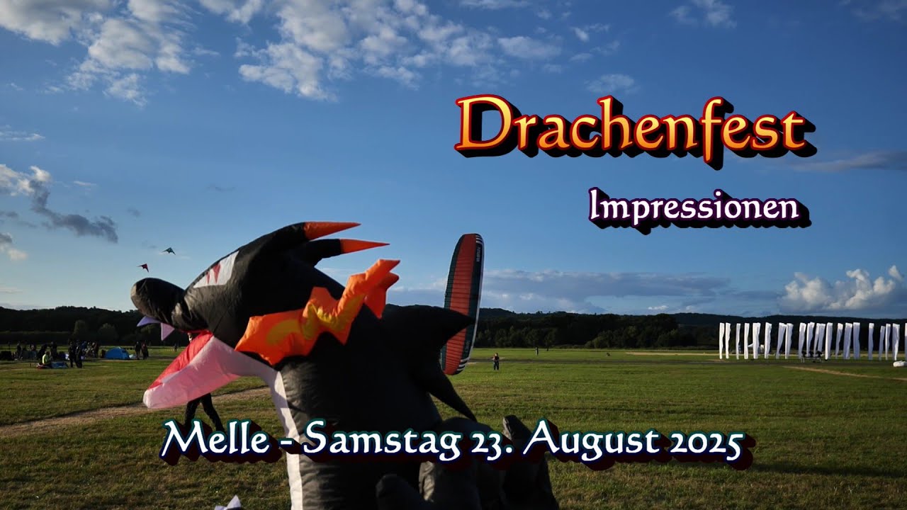 Drachenfest Melle - Impressionen - Samstag 23. August 2025