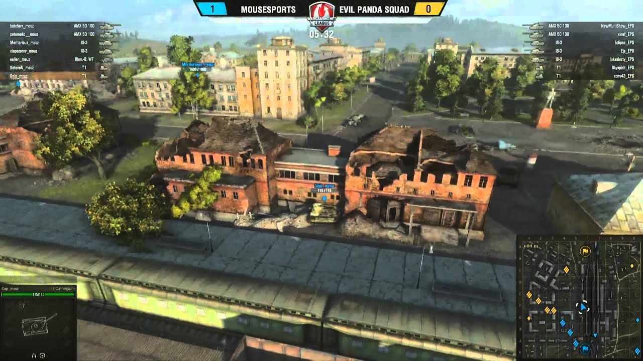 mousesports vs. Evil Panda Squad - Matchday 20 - WoT Pro League Season 3