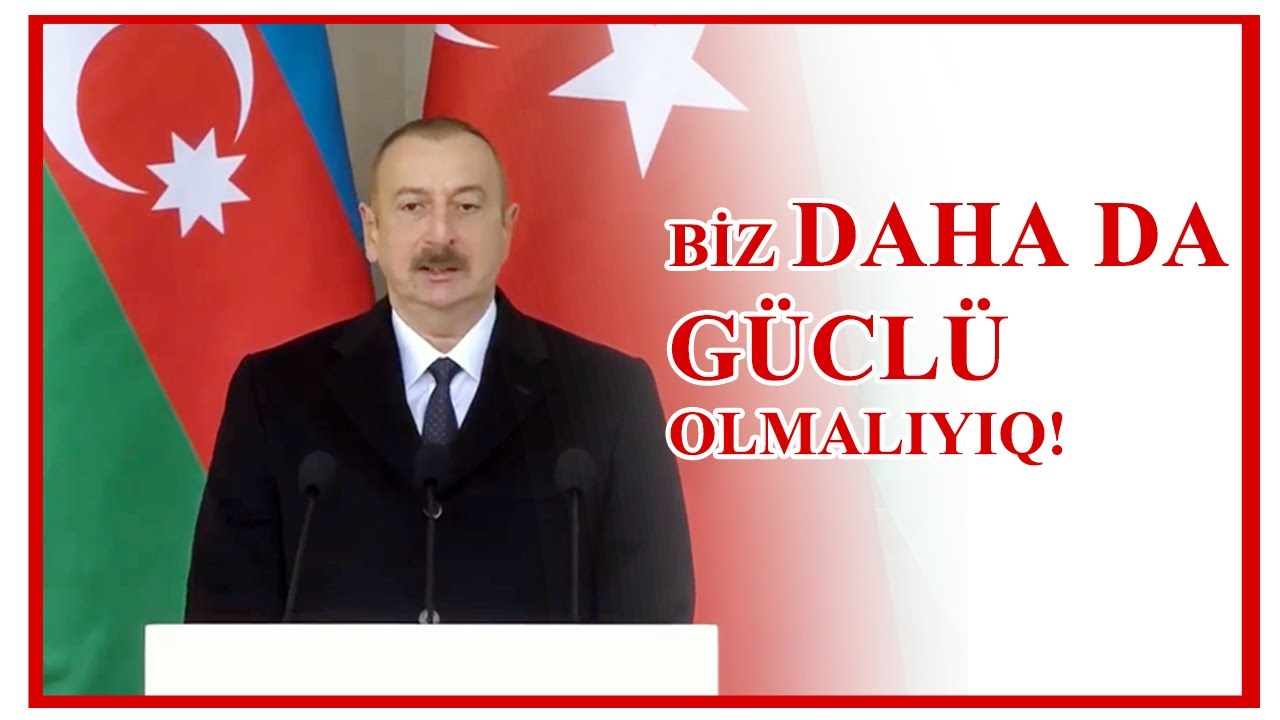 Prezident İlham Əliyevin çıxışı...  Zəfər Paradı. 10.12.2020
