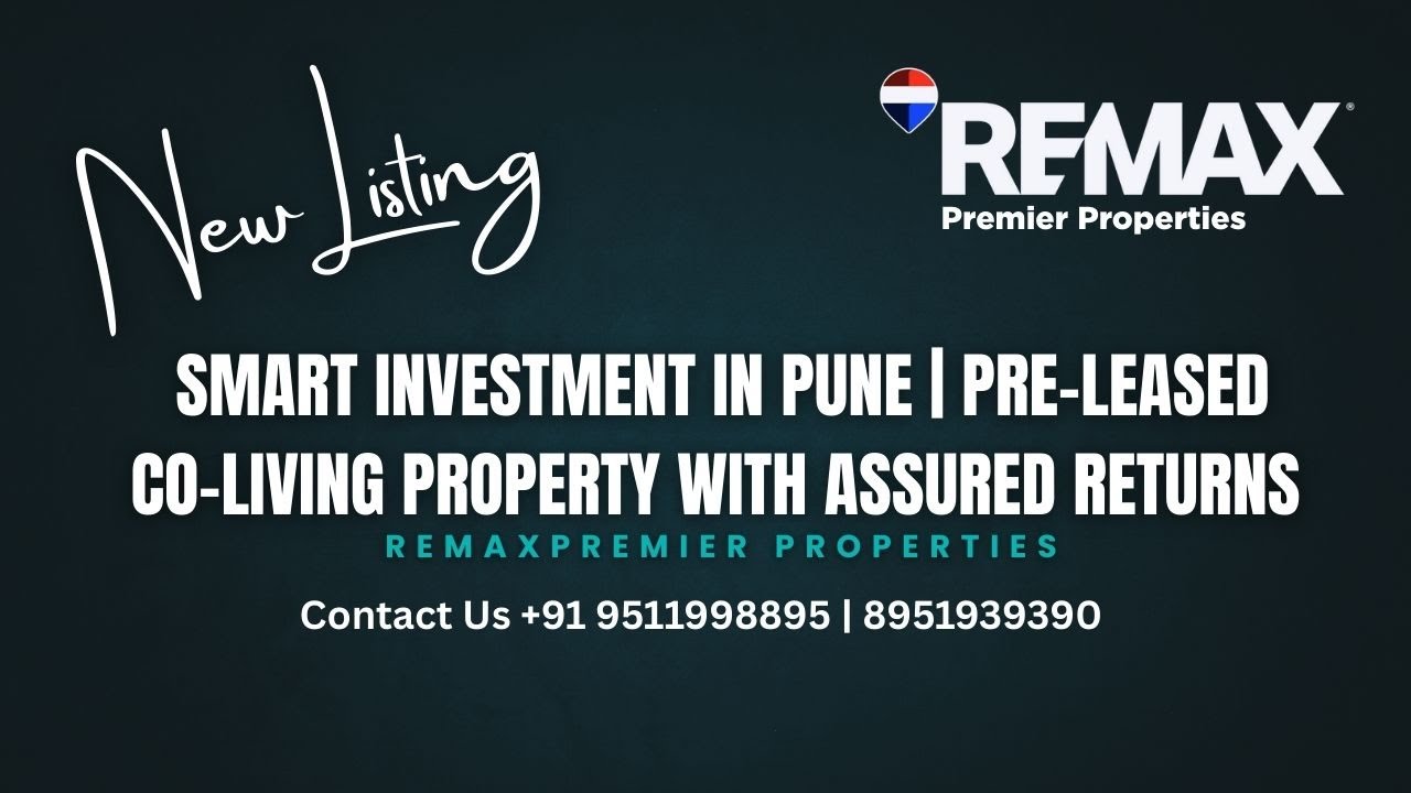Smart Investment in Pune | Pre-Leased Co-Living Property with Assured Returns | +91 9511998895