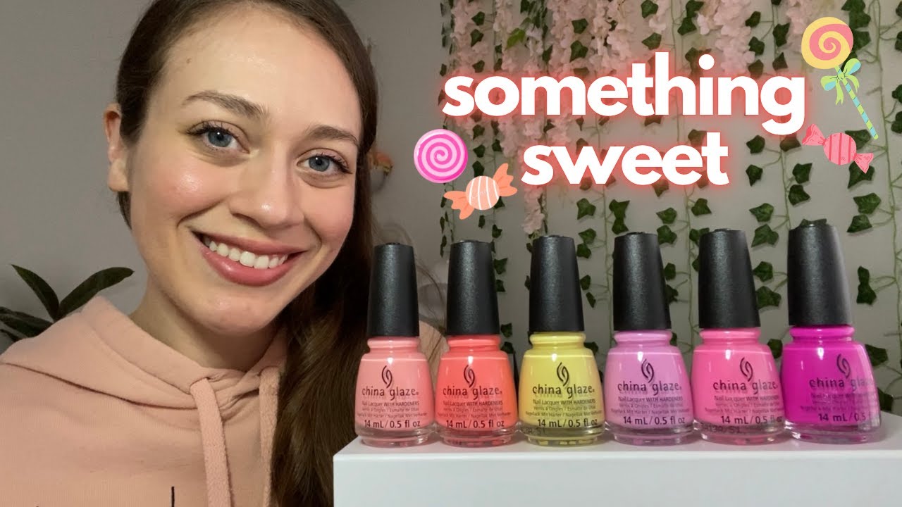 Inspired by Candy! 🍭😋 China Glaze Hello Sugar Swatches, Comparisons + Review!