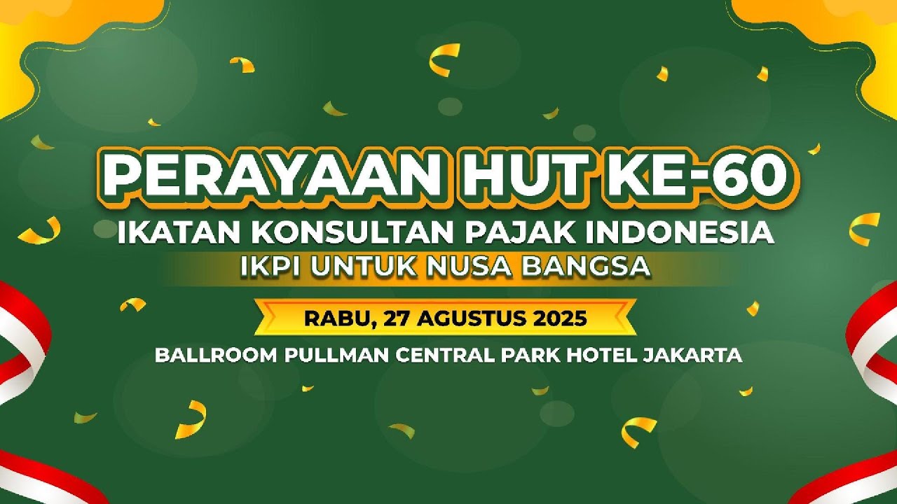 Perayaan HUT ke-60 Ikatan Konsultan Pajak Indonesia