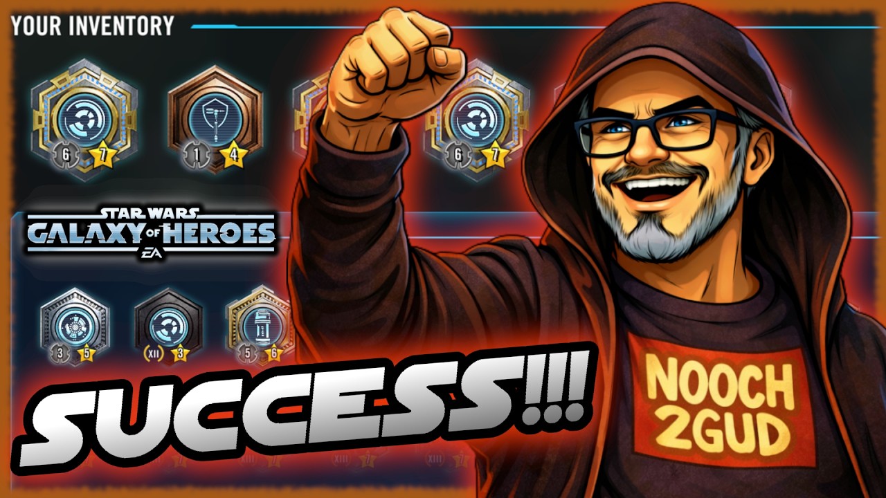 Официально!!! Теперь это ЛУЧШИЙ СПОСОБ прокачать свой состав в Star Wars: Galaxy of Heroes!!!