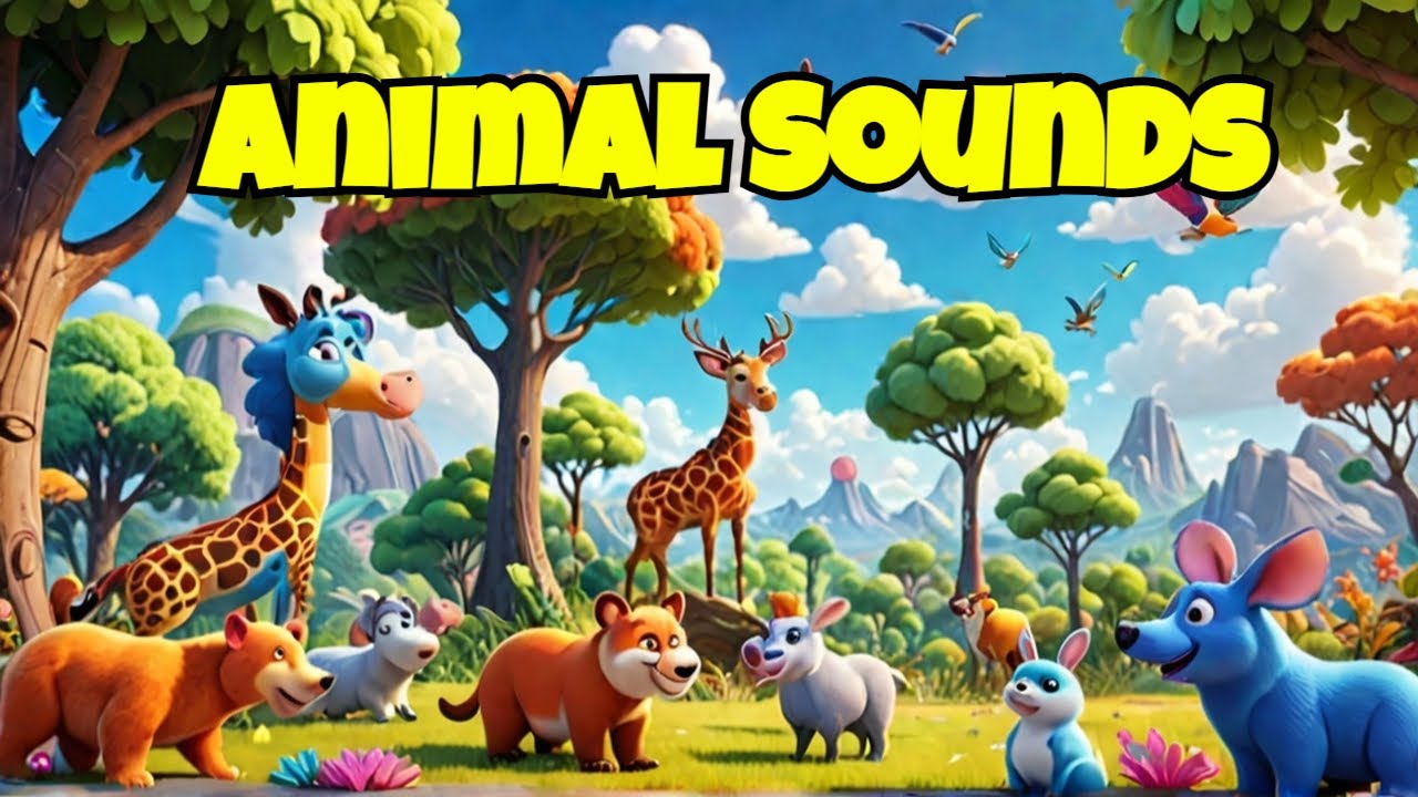 Animal Sounds for Kids: Clap Your Hands and Stomp Your Feet! 🐶🐱🐄🐥🐑