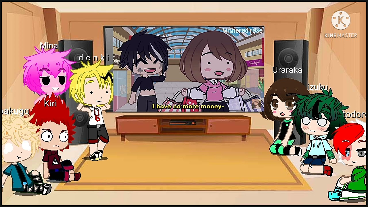 MHA react to 