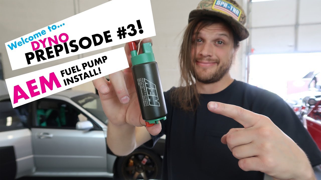 HOW TO install AEM fuel pump- WRX- (DYNO PREPISODE #3)