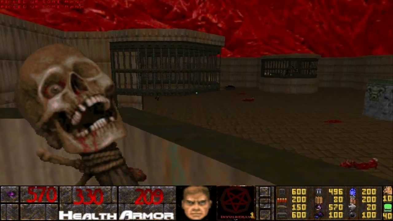 Final Doom: The Plutonia Experiment Map31 Cyberden Secret level - Aeons of Death