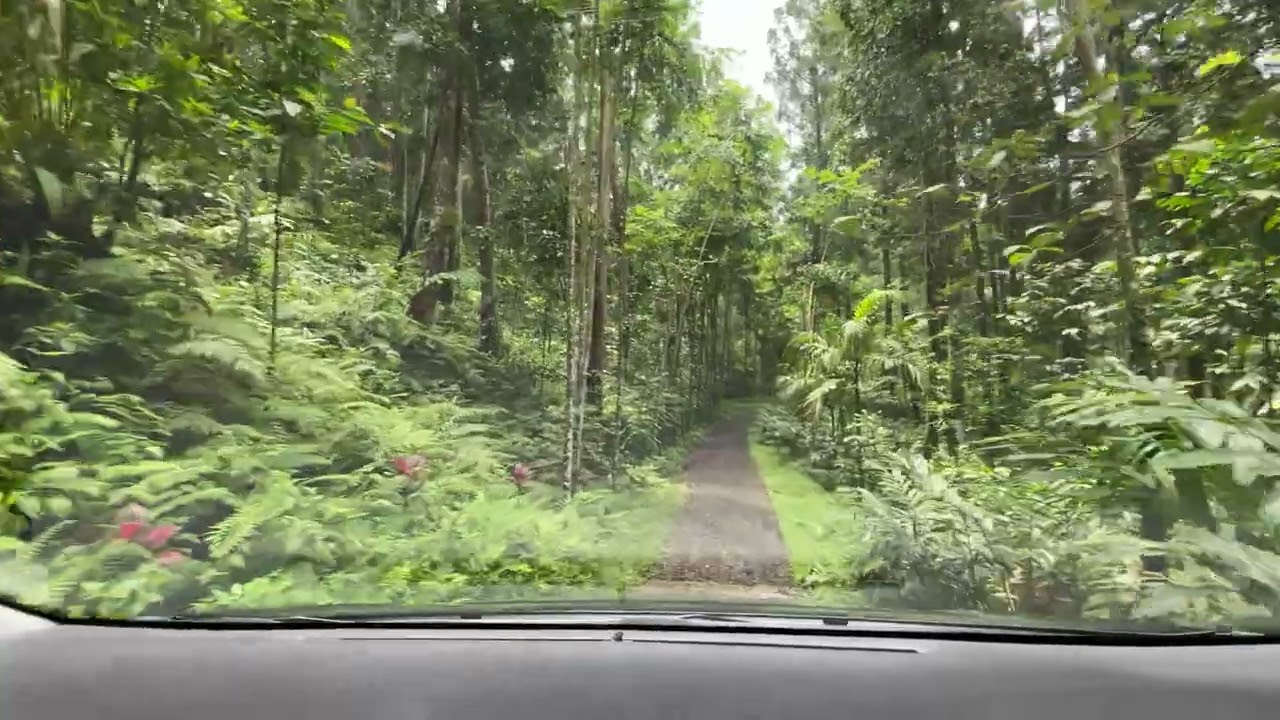 Akses jalan Curug Gomblang