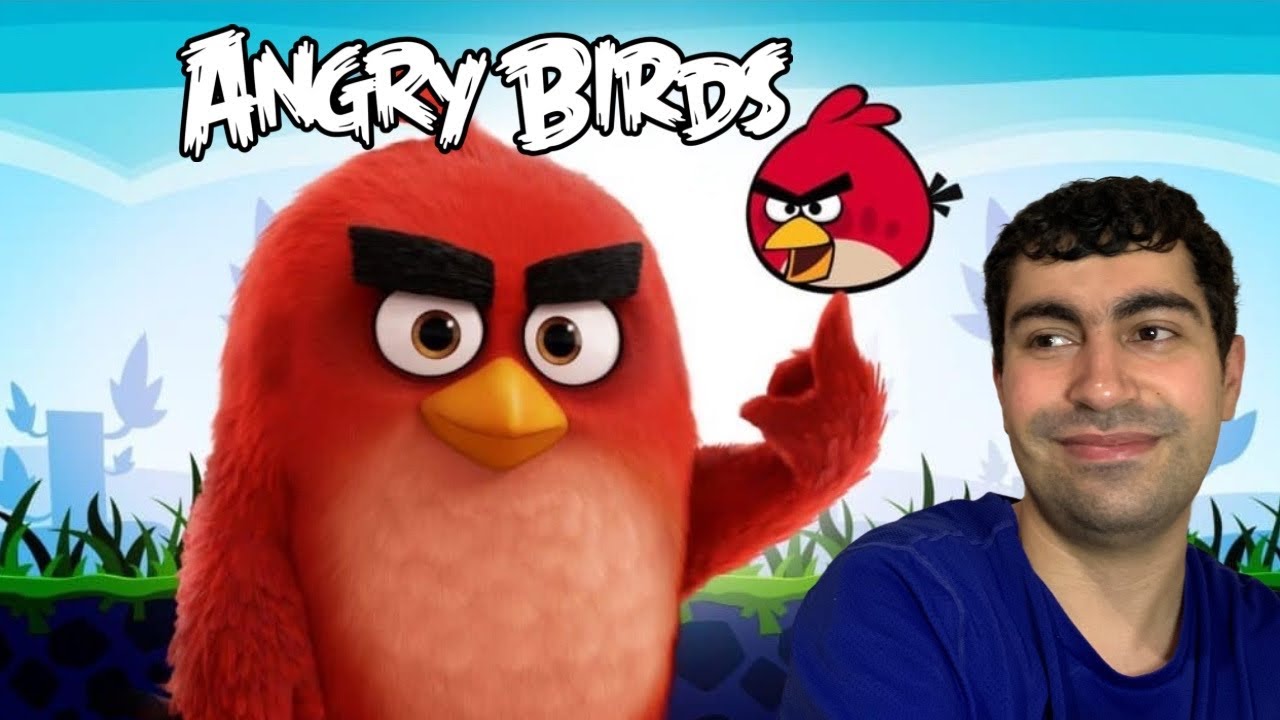 JOGANDO A PRIMEIRA -excluída- VERSÃO DO ANGRY BIRDS - Angry Birds 1 (Mobile)