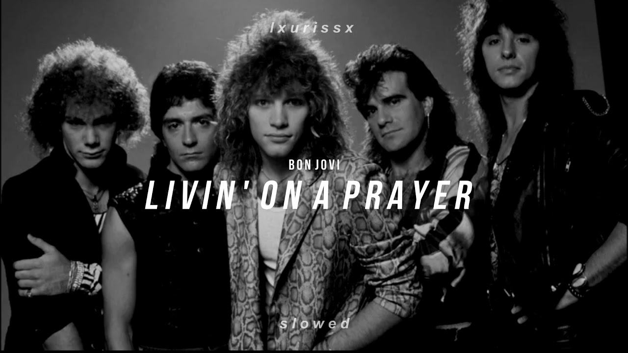bon jovi - livin' on a prayer (𝙨𝙡𝙤𝙬𝙚𝙙 𝙩𝙤 𝙥𝙚𝙧𝙛𝙚𝙘𝙩𝙞𝙤𝙣 + 𝙧𝙚𝙫𝙚𝙧𝙗) | use headphones