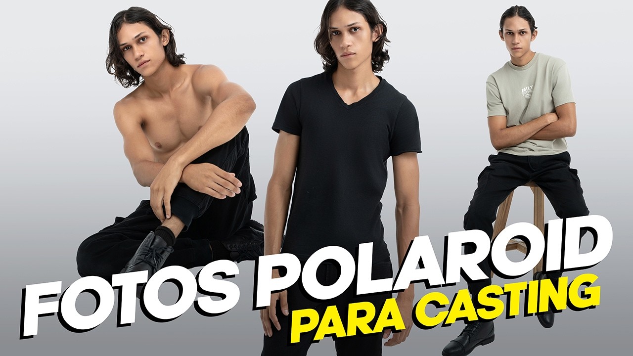 Como hacer POLAROIDS profesionales para casting con flash fuera de cámara
