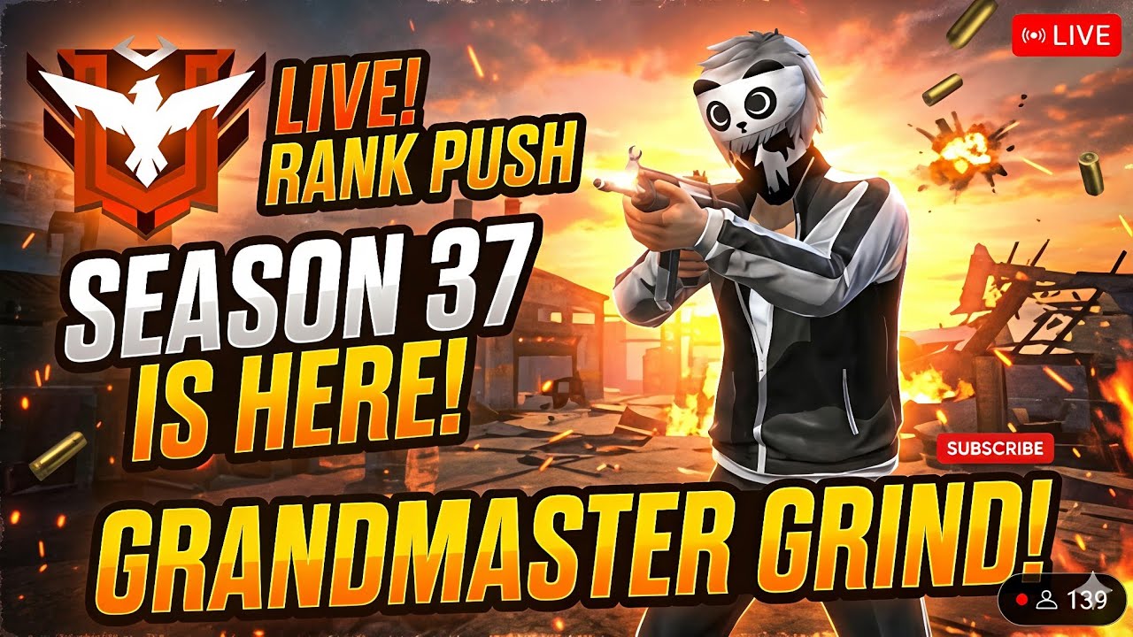 FREE FIRE NEW SEASON RANK PUSH 