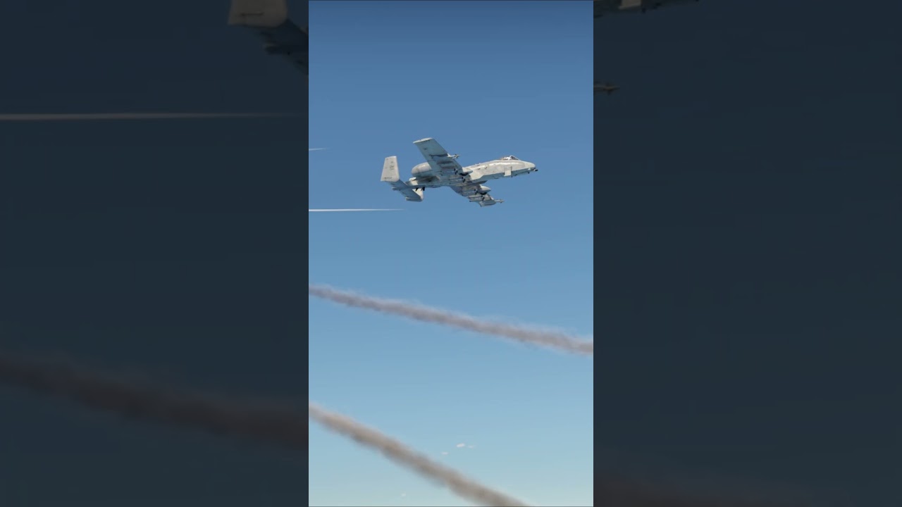 A-10 Warthog Unleashes Devastation in Fiery Barrage&rdquo;