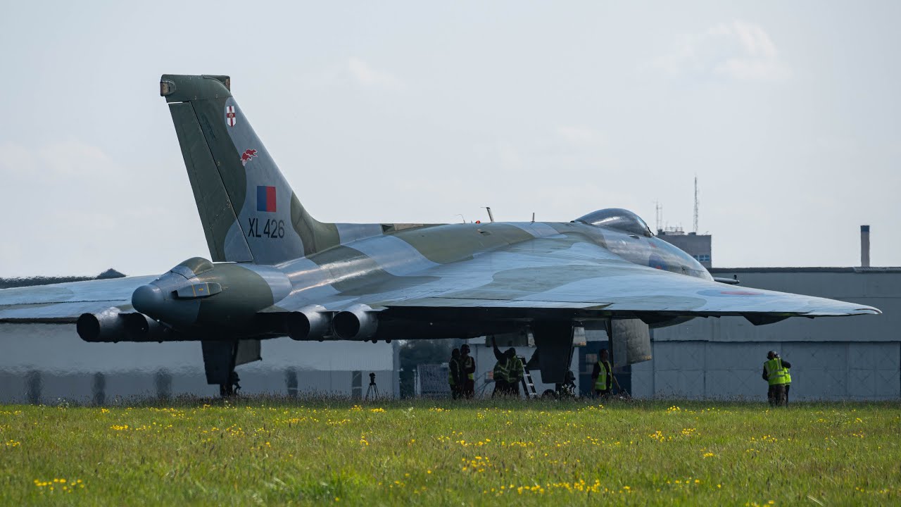 ✈ 4K Vulcan XL426 High Power Engine Runs + Taxi | BLACK BUCK 40