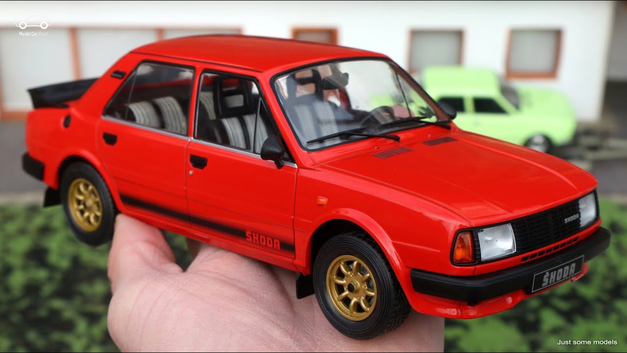 1:18 Skoda 130LR 1988, red - IXO [Unboxing]