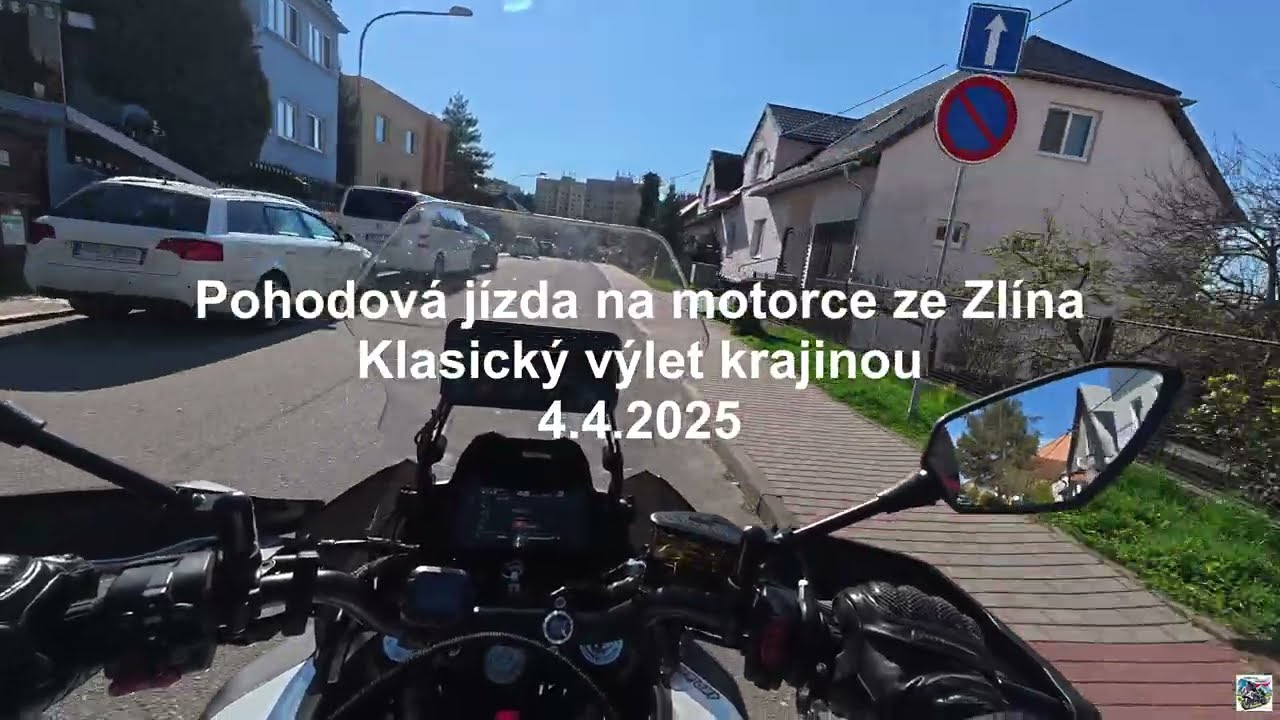 Pohodová jízda na motorce ze Zlína | Klasický výlet krajinou - 4.4.2025 CF MOTO 700MT #M2