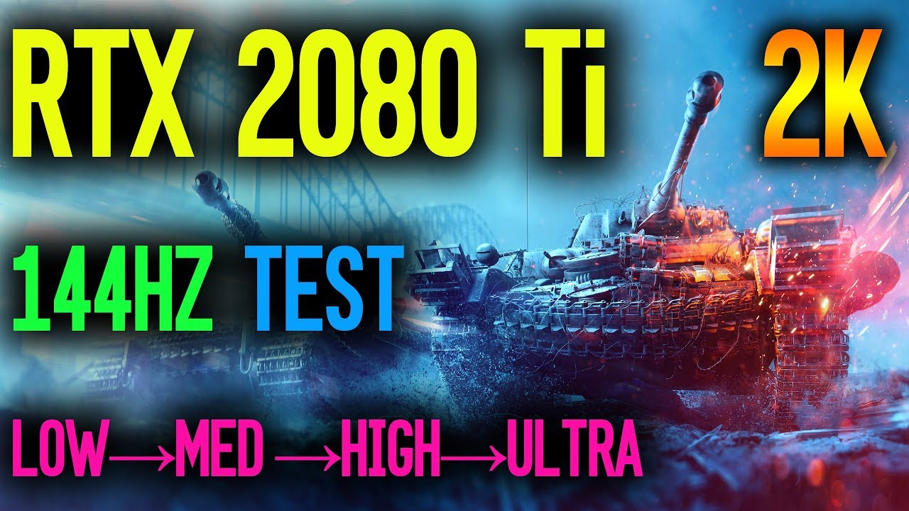 RTX 2080 Ti Battlefield 5 1440P 144Hz Test | Low - Medium - High - Ultra