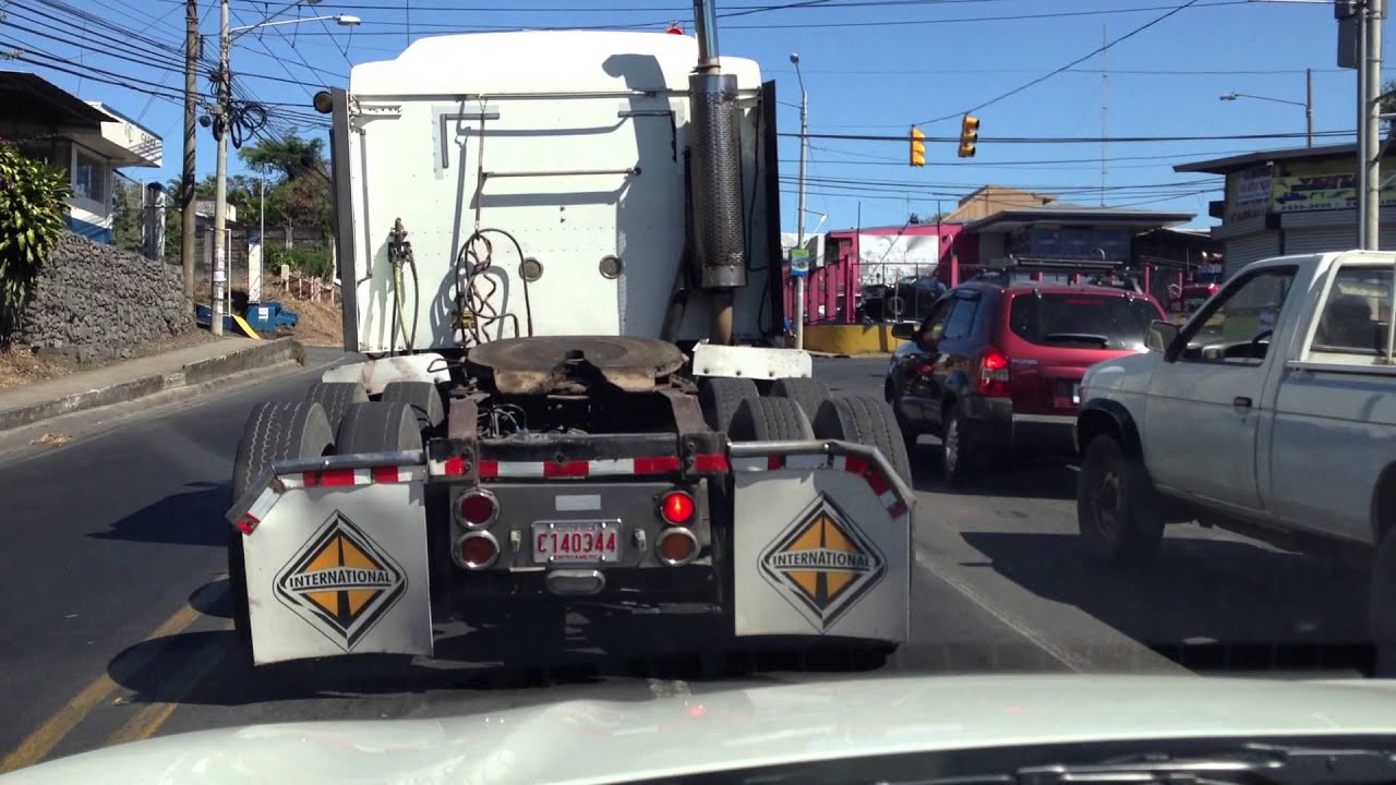 When this Bald Truck Tire Blows, Don't Want to be Anywhere Nearby! LOL - Jan 9, 2013