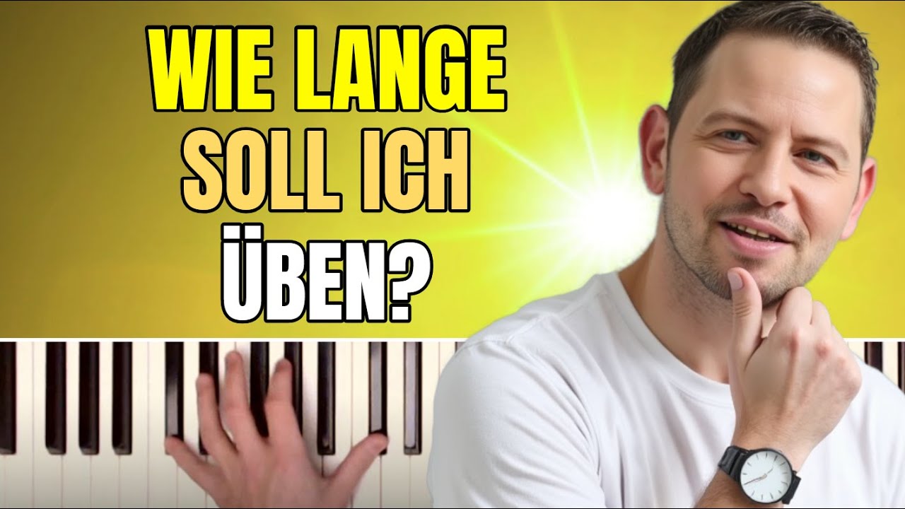 Wie lange soll man Klavier üben, um Fortschritte zu sehen