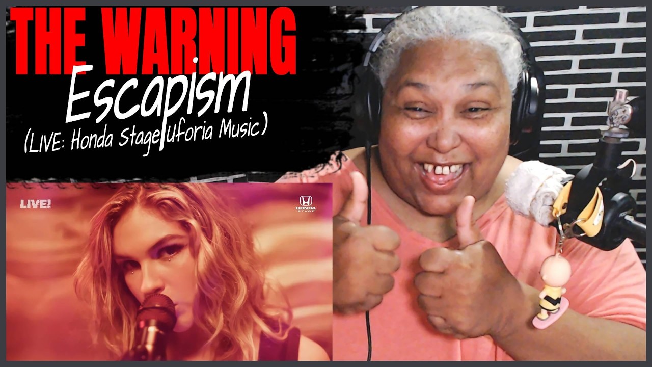 Escapism (Live) | The Warning | Honda Stage x Uforia Music | REACTION