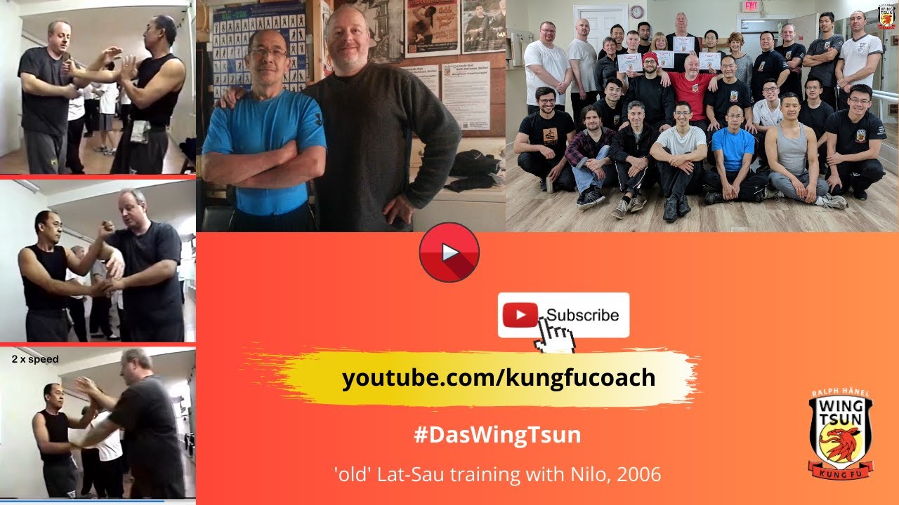 Wing Tsun Kung Fu, basic Lat-Sau excerpts 2006 - Wing Chun training