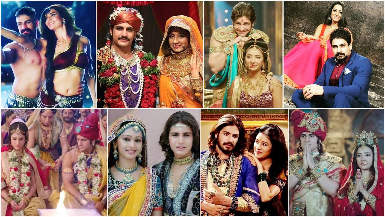 Royal Jodies of Rajat Tokas With His Co-Actresses | Jodha Akbar | Chandra Nandini | Paridhi Sharma