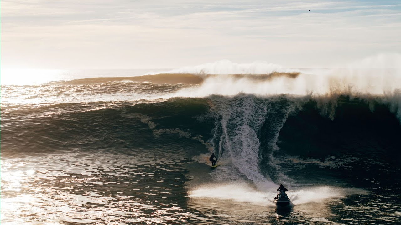 Hossegor Surf 2024: the first winter swell - jetski surfing