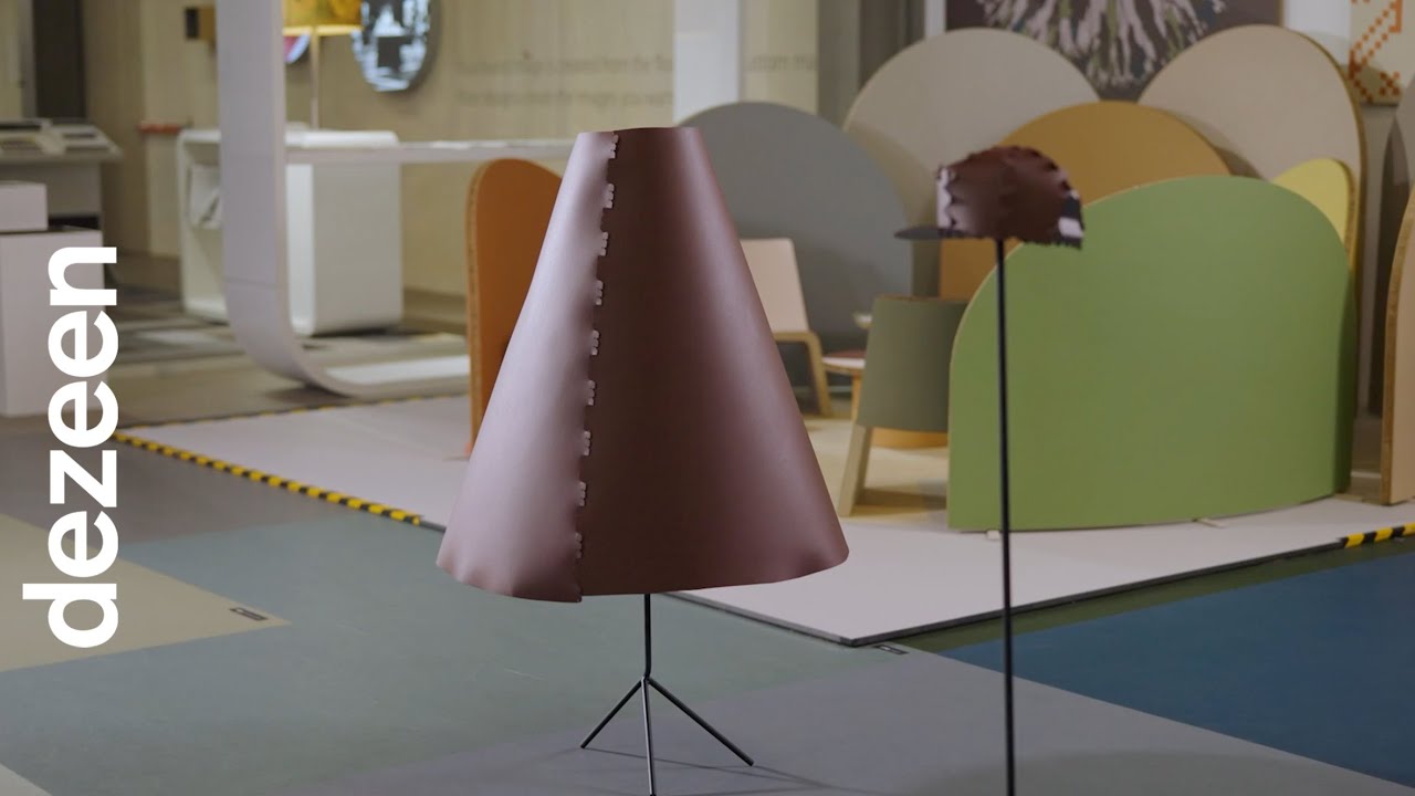 Design Academy Eindhoven students create experimental designs using Forbo's Furniture Linoleum