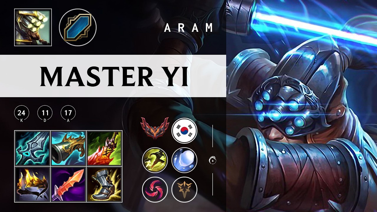 Master Yi ARAM - KR Grandmaster Patch 26.05