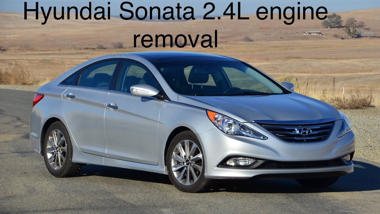 2011-2014 (possibly beyond) Hyundai Sonata 2.4L engine removal and replacement