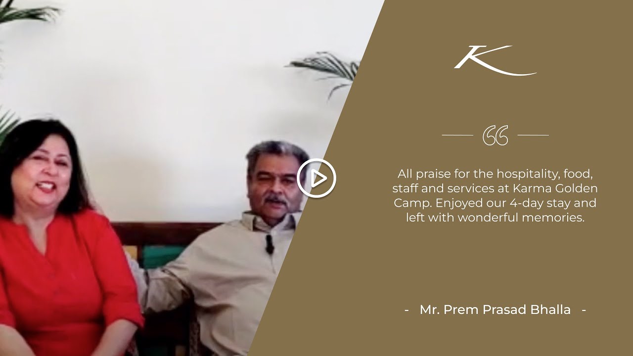 The experinece at #KarmaGoldenCamp won't be forgotten | Mr. Prem Prasad Bhalla