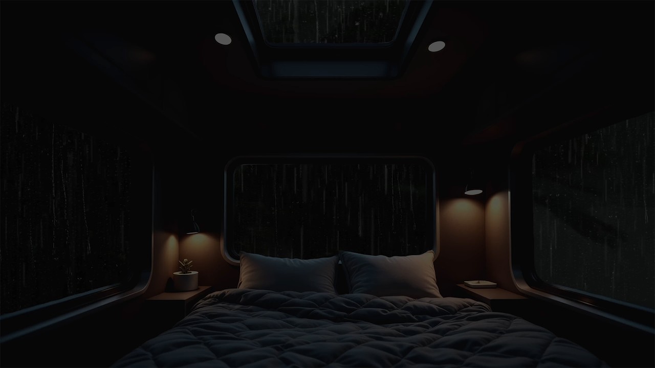 Звуки Сильного Дождя, Чтобы Отвлечься От Навязчивых Мыслей (Без Рекламы) - Автомобильная Атмосфер...