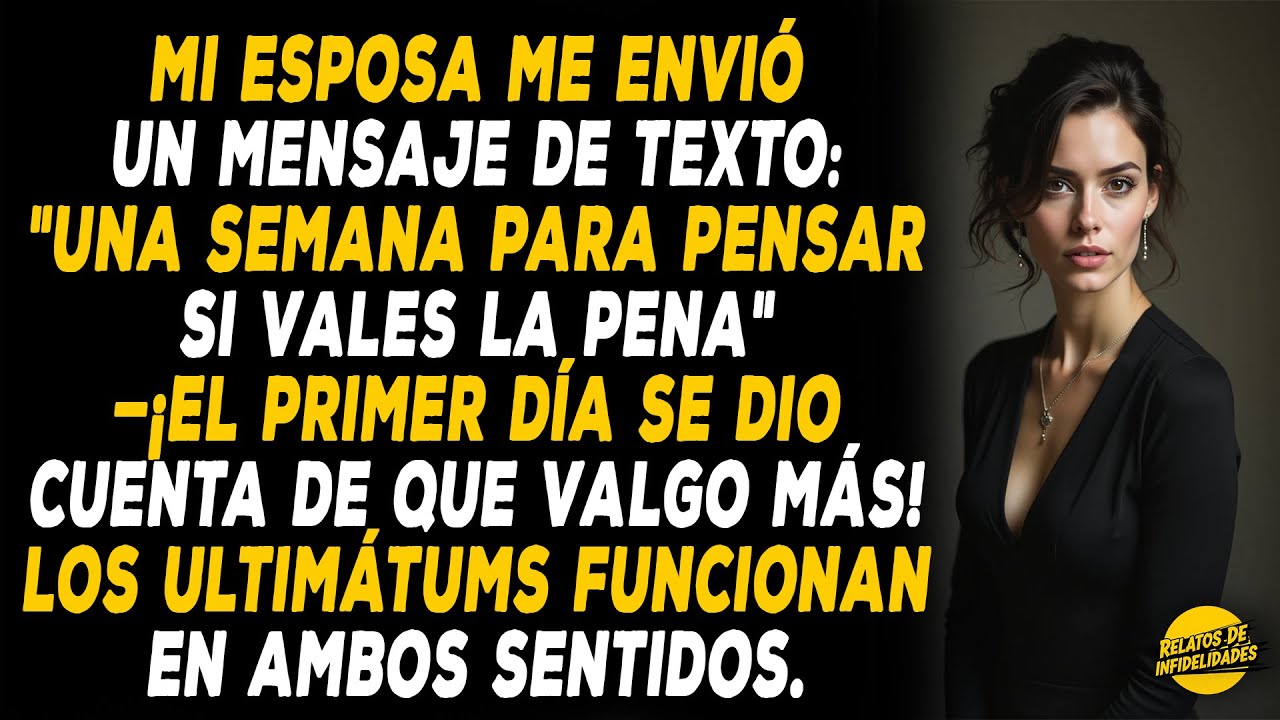 Mi esposa me envió un mensaje de texto: 