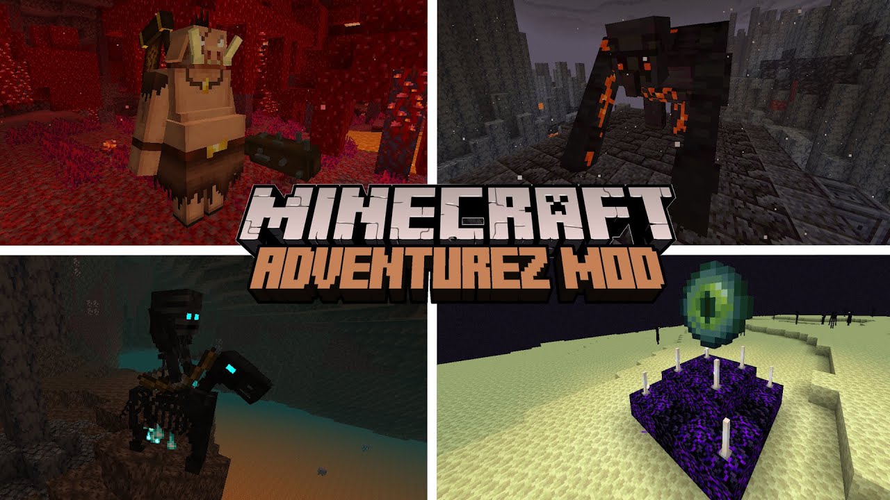 AdventureZ【FABRIC】| Review in Spanish | Minecraft【1.16.1/1.16.2/1.16.3/1.16.4】