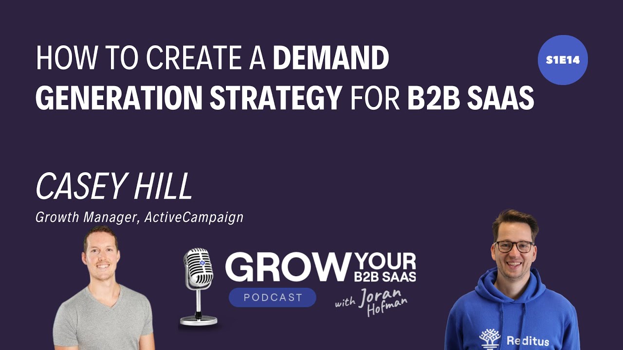 Demand Gen vs Demand Capture with Casey Hill