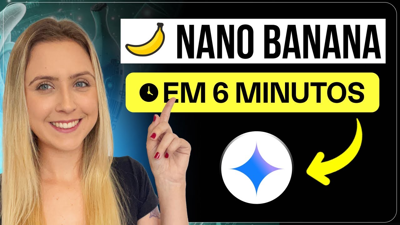 Como usar o NANO BANANA | Melhor IA GRÁTIS de Imagem do GEMINI!!