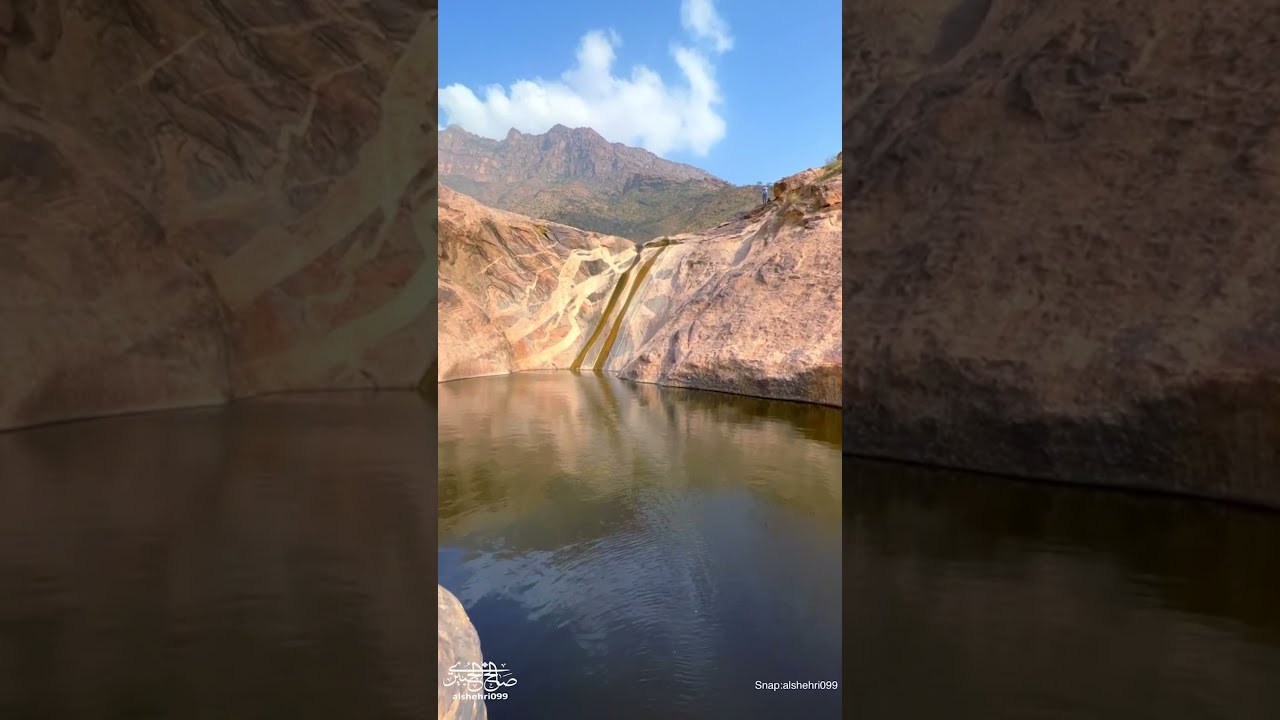 ابداع الخالق: تجويف صخري في تنومة يلفت أنظار السياح