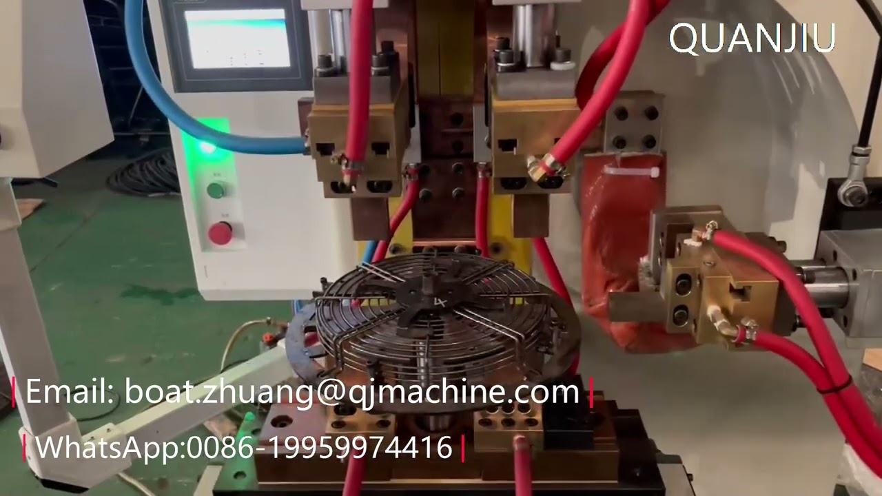 Economial Type High Quality Metal Concentric Circle Fan Guard Making with Welding Machine Factory
