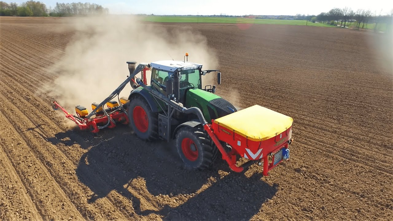 | F.H Maxim | Siew Kukurydzy | Fendt 826&Vaderstad Tempo V8 | DabroLS